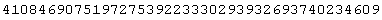 410846907519727539223330293932693740234609