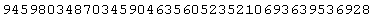94598034870345904635605235210693639536928